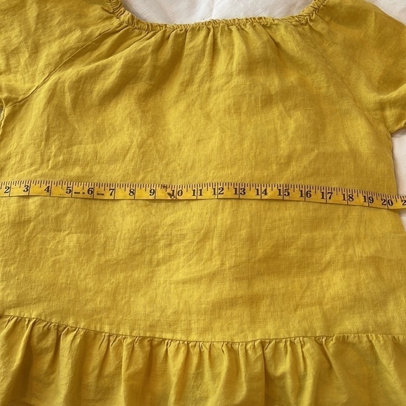 Terzo Millennio 🔥Sale🔥made in Italy yellow top Made in Italy 🇮🇹 - Picture 8 of 9